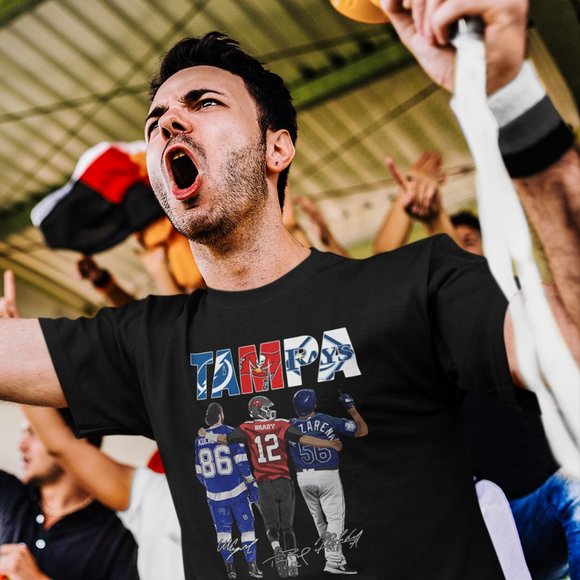 Tampa Team Baseball T-Shirt - Picture 2 of 4